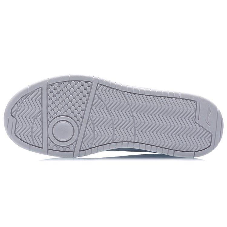 Li Ning Slip Resistant Abrasion Resistant Cushioning Low top Skateboard Shoes Women's Laser White AGCP422-3