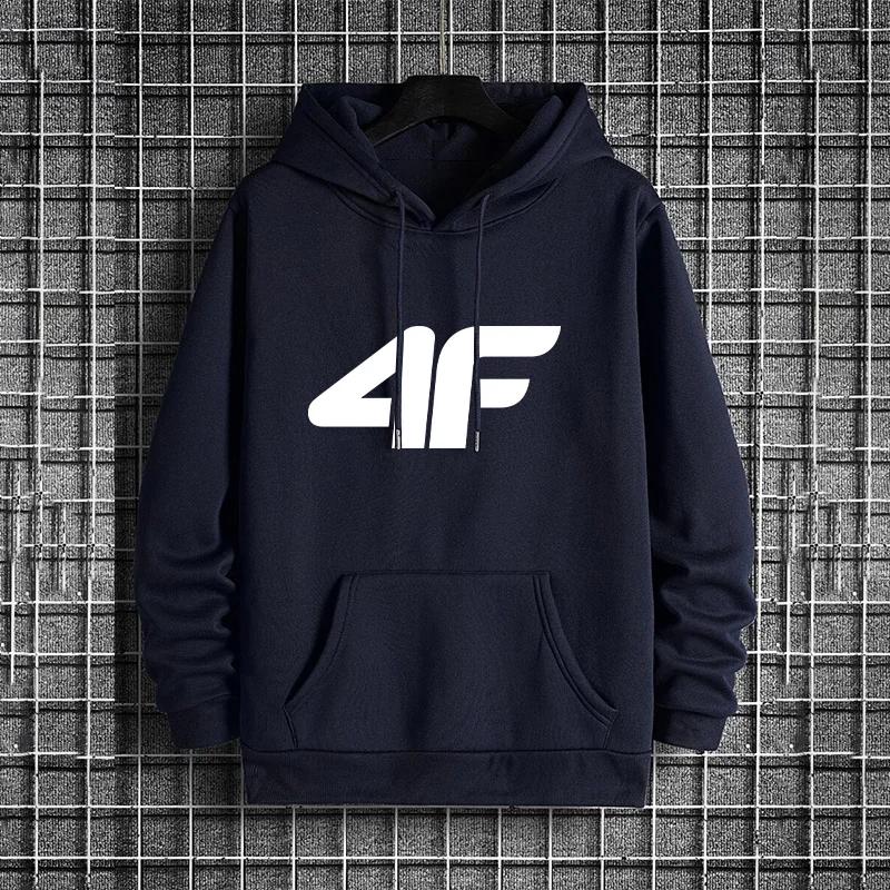 2025 Hot Sale Men's Hoodie High Quality Hooded Long Sleeve Solid Color Sweatshirt Urban Casual Fashion Sporty Hoody Outerwear