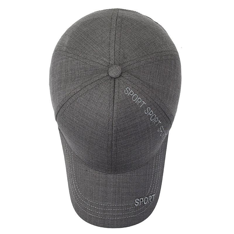 New Men's Fashion Breathable Baseball Cap Truck Driver Trend Fishing Street Hiking Travel Sun Protection Golf Sports Fit Dad Hat