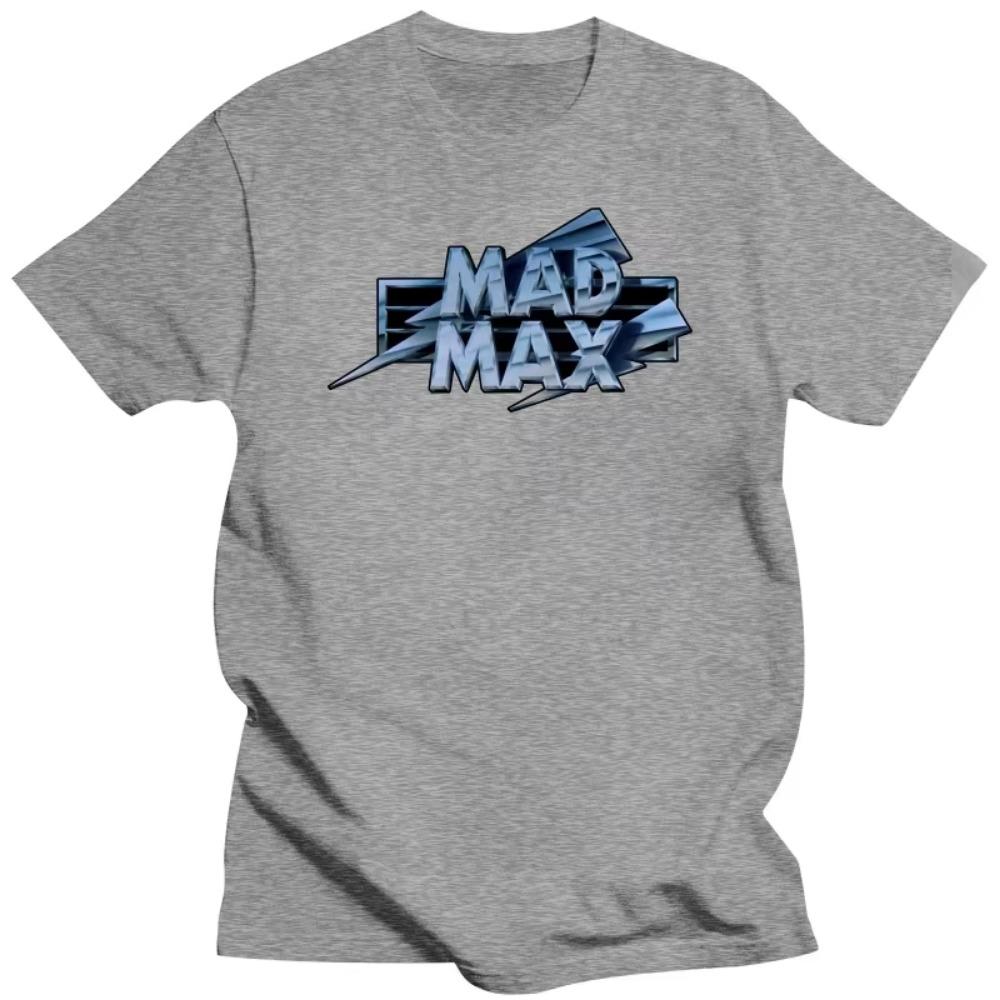 Mad Max Film Title T Shirt Mad Male Cotton T-shirt Fashion Men Tee-shirt 4XL 5XL Plus Size