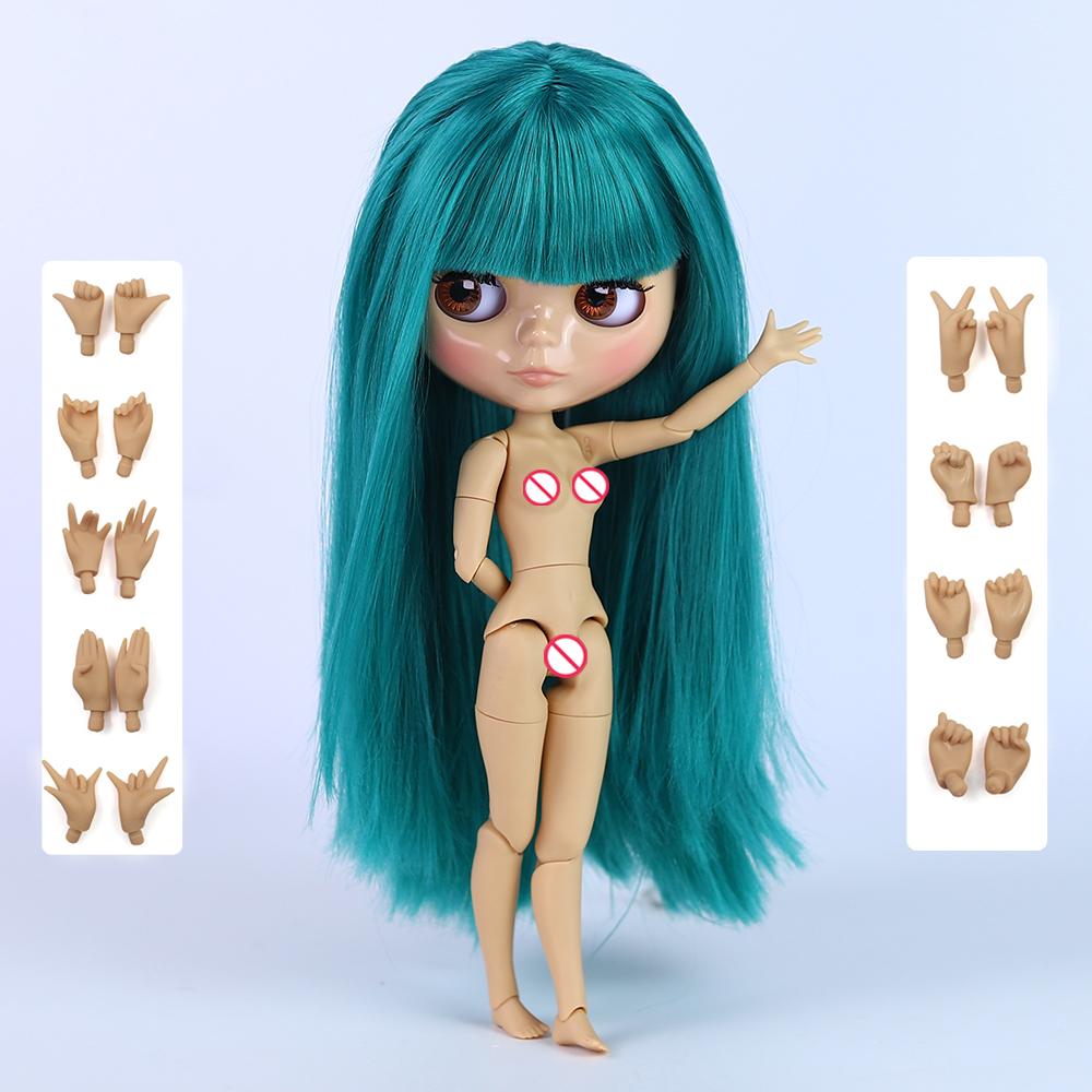 

ICY DBS Кукла Блайз Шарнирное тело 30 см BJD Игрушка Белое глянцевое лицо и матовое лицо с дополнительными руками AB и панелью 1/6 DIY Модная кукла 30cm height