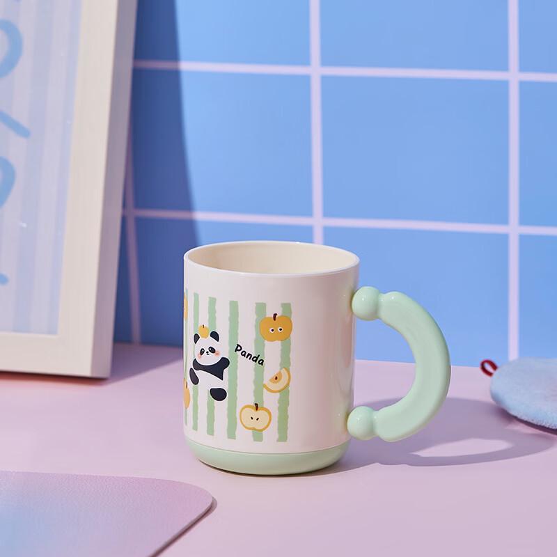 YIXI Dopamine Footed Cartoon Glass Cup Set