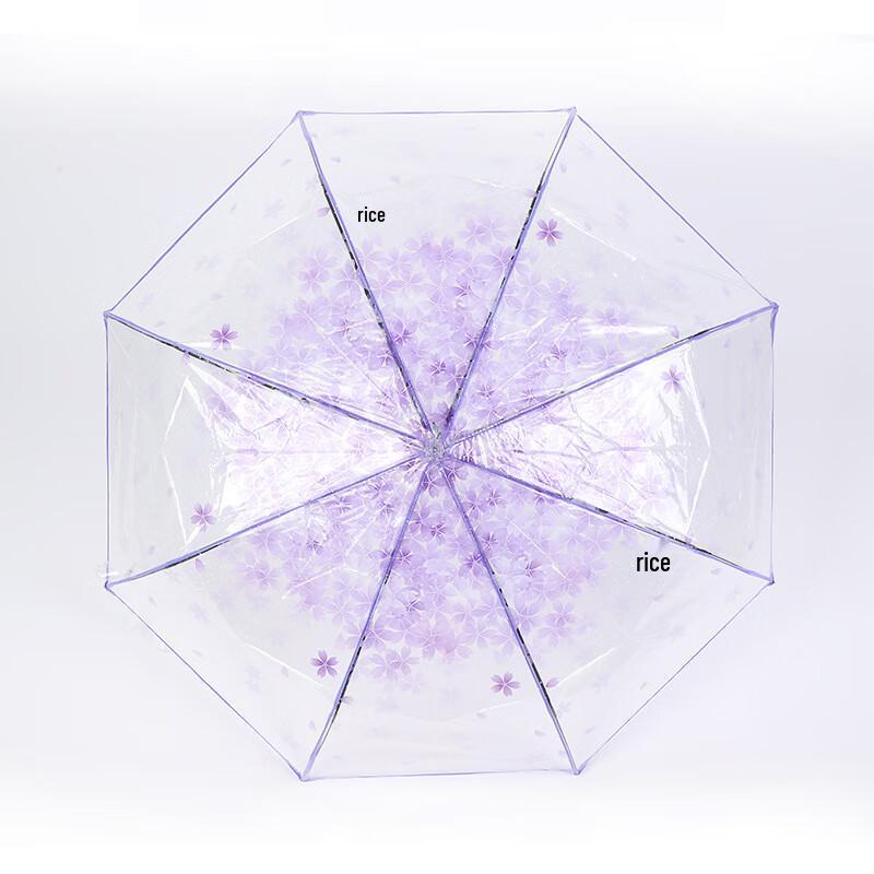 Nan Qiao Automatic Transparent Daisy Foldable Umbrella