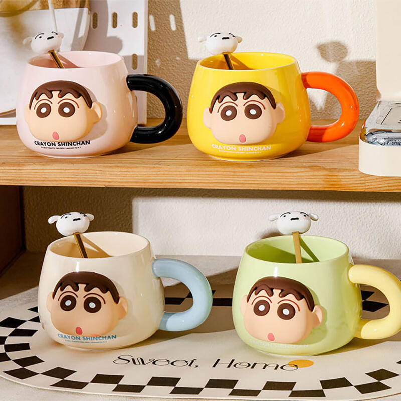 Crayon Shin-chan 3D Face Magnet Mug
