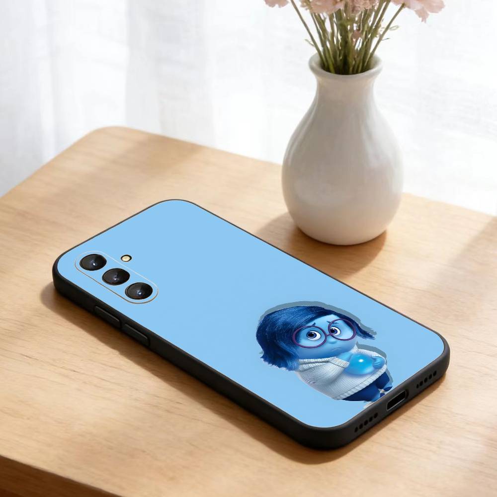 Adventure Anime Inside Out  Phone Case For Samsung Galaxy A73,A21s,A22,A31,A52,A53,A71,A41Soft Black Shell