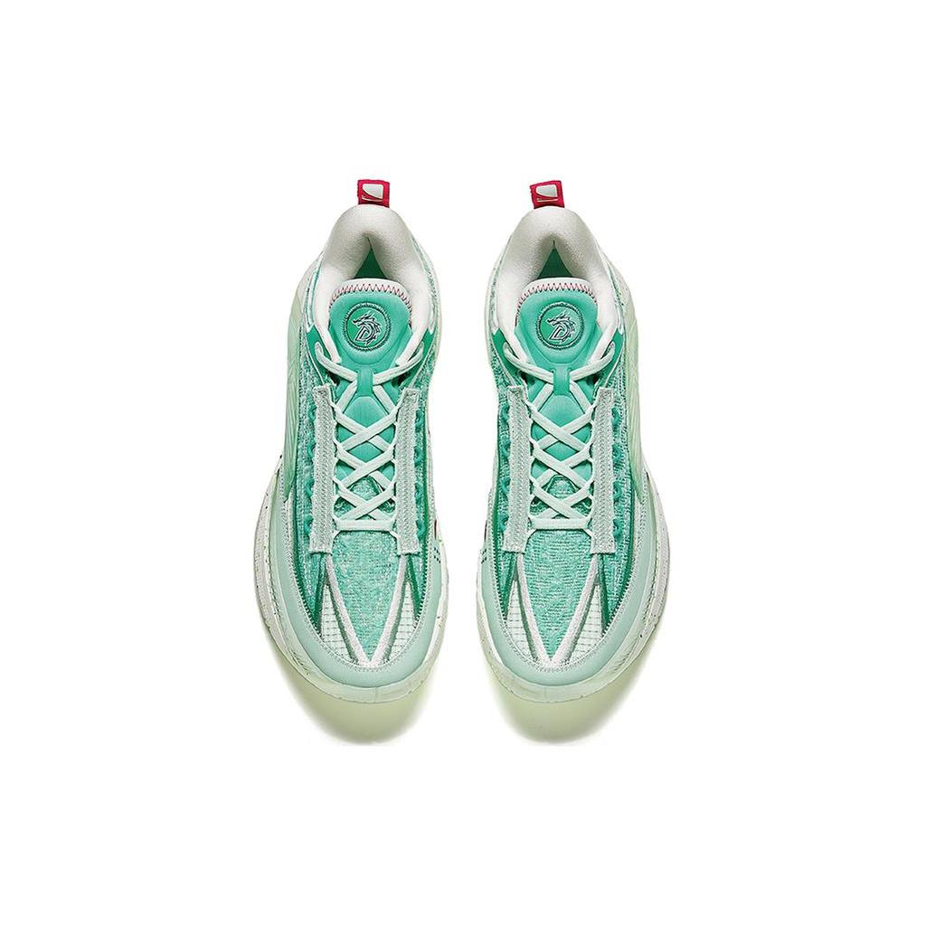 New Anta Instant 1 ESG Cushioning, Wear Resistant Low top Basketball Shoes Men's Green White 912411111Q-1