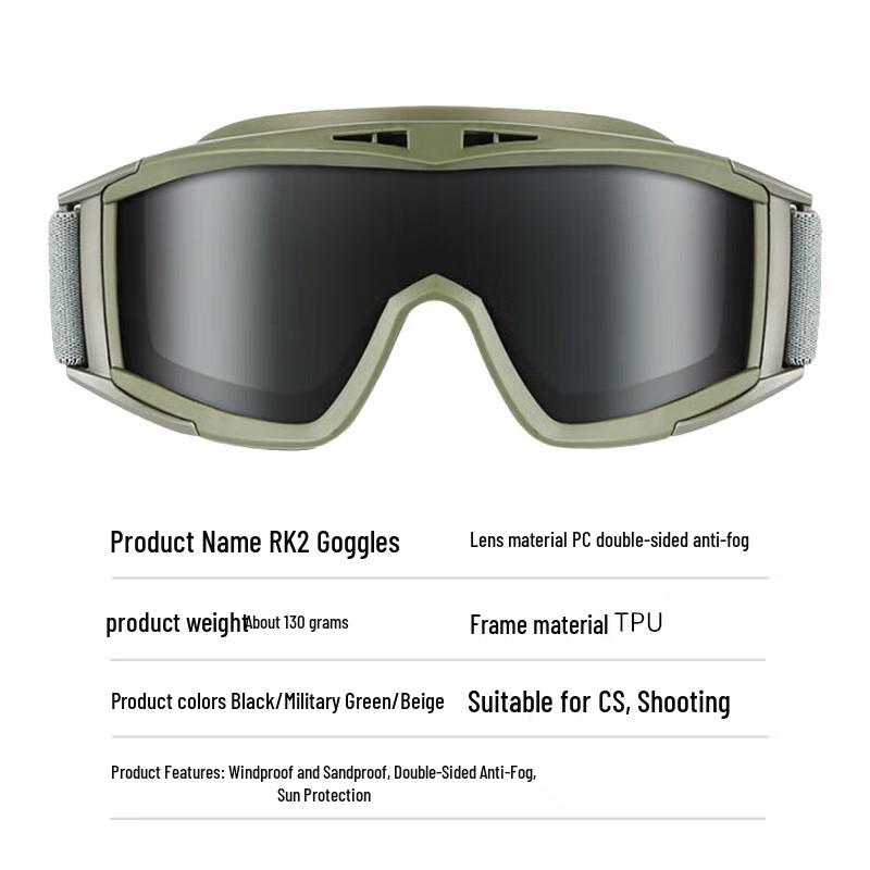 Zhouxiang Outdoor Tactical Windproof Goggles