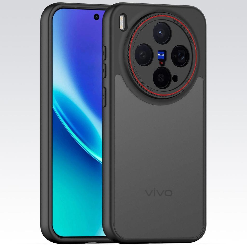 For Vivo X300 Pro Case Acrylic Matte Transparent Phone Back Cover For Vivo X 300 Lightweight Simple Shell Shockproof Bumper