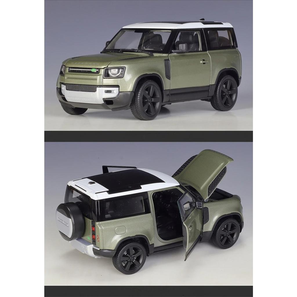 Welly 1/26 Land Rover Defender 2020 SUV Alloy Car Model Diecast Metal Toy Off-road Vehicles Car Model Simulation Childrens Gifts