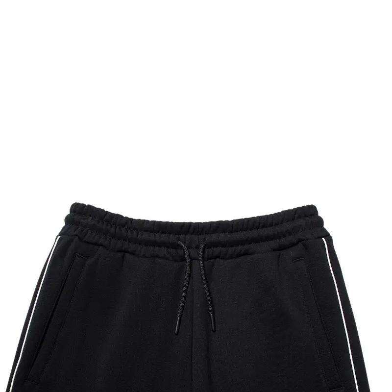 Li Ning Letter Print Trendy Casual Cotton Comfortable Versatile Fleece Lined Thermal Cuffed Sweatpants YKLV317-1