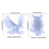 Valentines Flying Eagle Owls Mold DIY Silicone Craft Mold Wall Hanging Decor