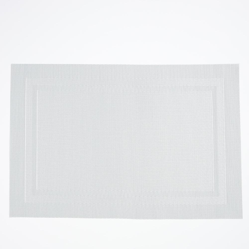 Placemats Set of 4, Heat-Resistant Woven Vinyl Placemat, Non-Slip Washable PVC Table Mat, Easy to Clean Premium Plastic Mats