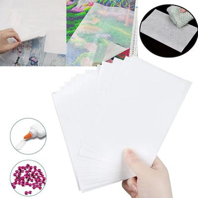 50/100/200Pcs Anti-adhesive Double-Sided Release Paper 5D Diamond Painting Tool Accessories