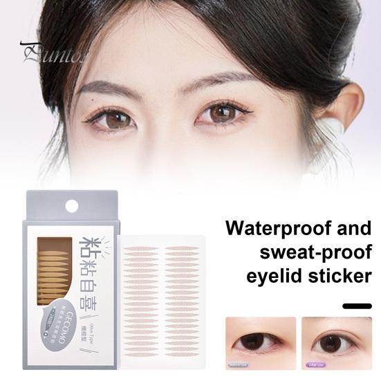 1 Box Natural Double Eyelid Tape Super Sticky Long-lasting Invisible Stickers for Realistic Eyelid Lifts Glue-free Eyelid Lifter Beauty Sticker