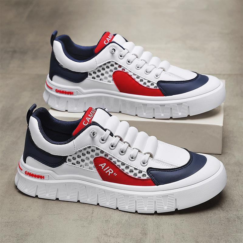 Fashion Summer Men Shoes 2025 New Men Casual Shoes Quality Fashion Breathable Mesh Designer Luxurious Flat Outdoor Man Casual Sneakers
