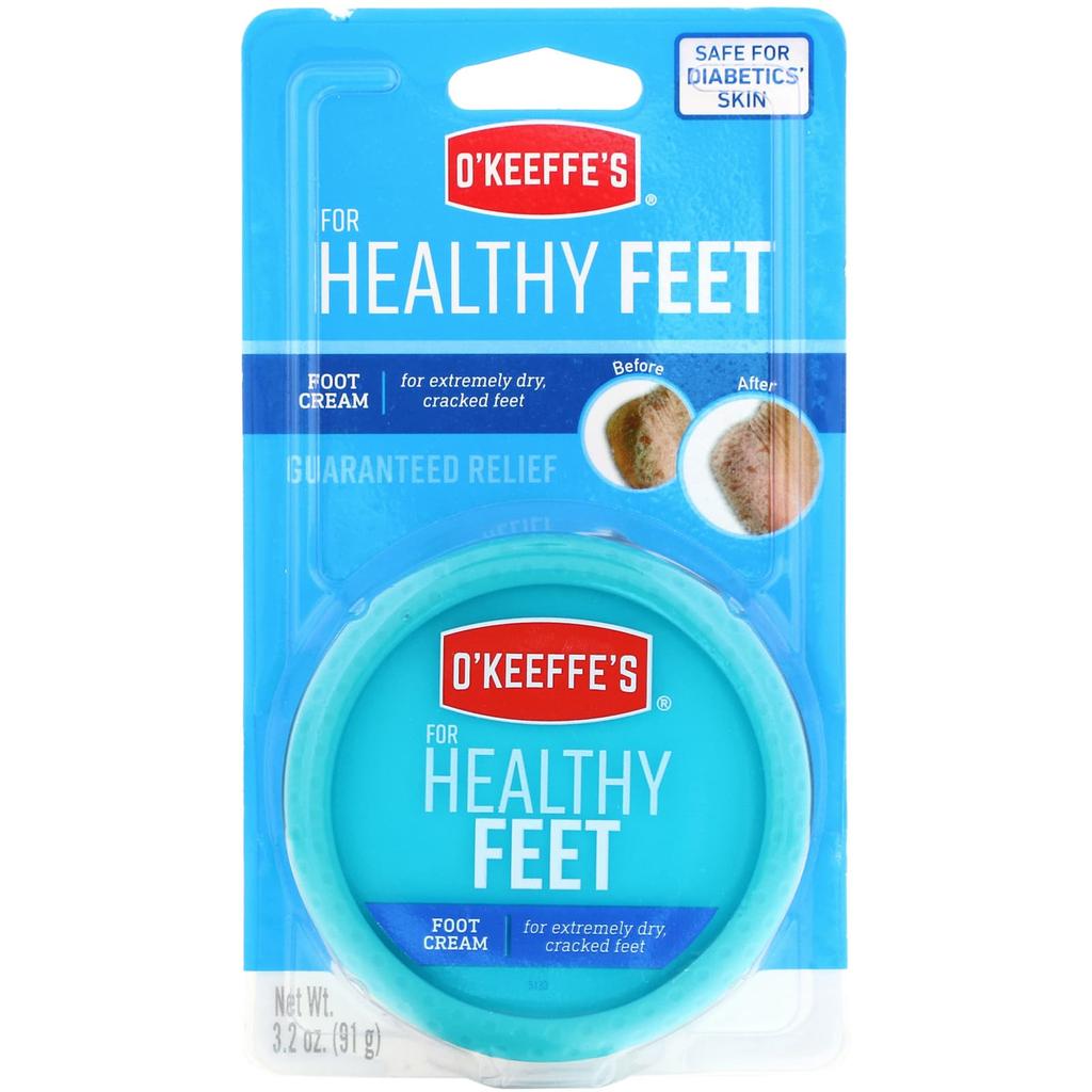 O'Keeffe's Healthy Feet, Foot Cream, 3.2 Oz (91 G)