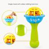 Infant Silicone Cartoon Rattle Teether Toys Anti Thumb Sucking Handheld Easy Grip Educational Hand Bell Toys Gift For Toddler