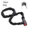Outdoor Bicycle Chain Lock with Keys Anti-Theft Security Lock for Mountain Bike Electric Bike Motorcycle 60CM 90CM 120CM 150CM 4
