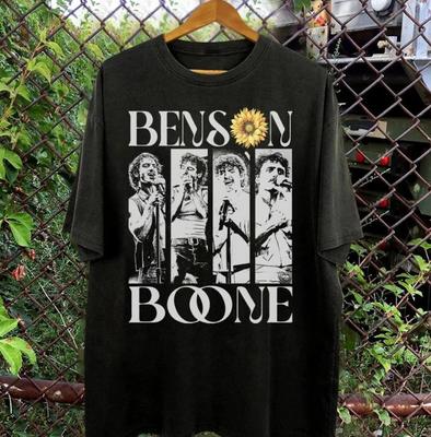 Benson Boone Live In Concert Tour 2026 T-shirt Size S-5XL