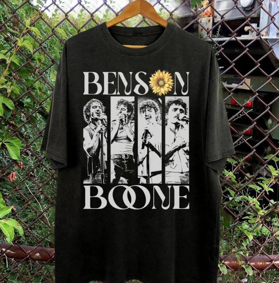 Benson Boone Live in Concert Tour 2026 T-shirt size S-5XL XL