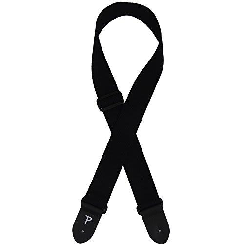 Perri's CWS20-1680 2palcový ČERNÝ BAVLNĚNÝ S KOŽENÝMI KONCI