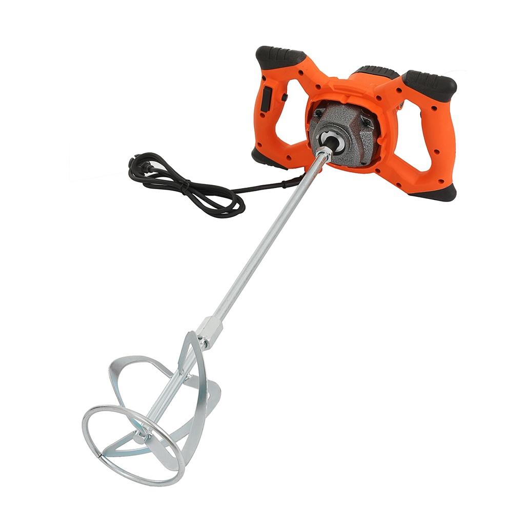 3000W 6 Gear Industrial Grade Mixer Adjustable Speed Handheld Paint Cement Plaster Mortar Coating Powder Mixing Machine