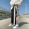 Men's Color Block Straight-Leg Basketball Sweatpants - Spring/Autumn Casual
