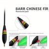 3Pcs/Lot Balsa Wood Fishing Floats with Copper Weight, High Visibility Thick Tip Bobbers for Rock Fishing, Freshwater & Saltwater