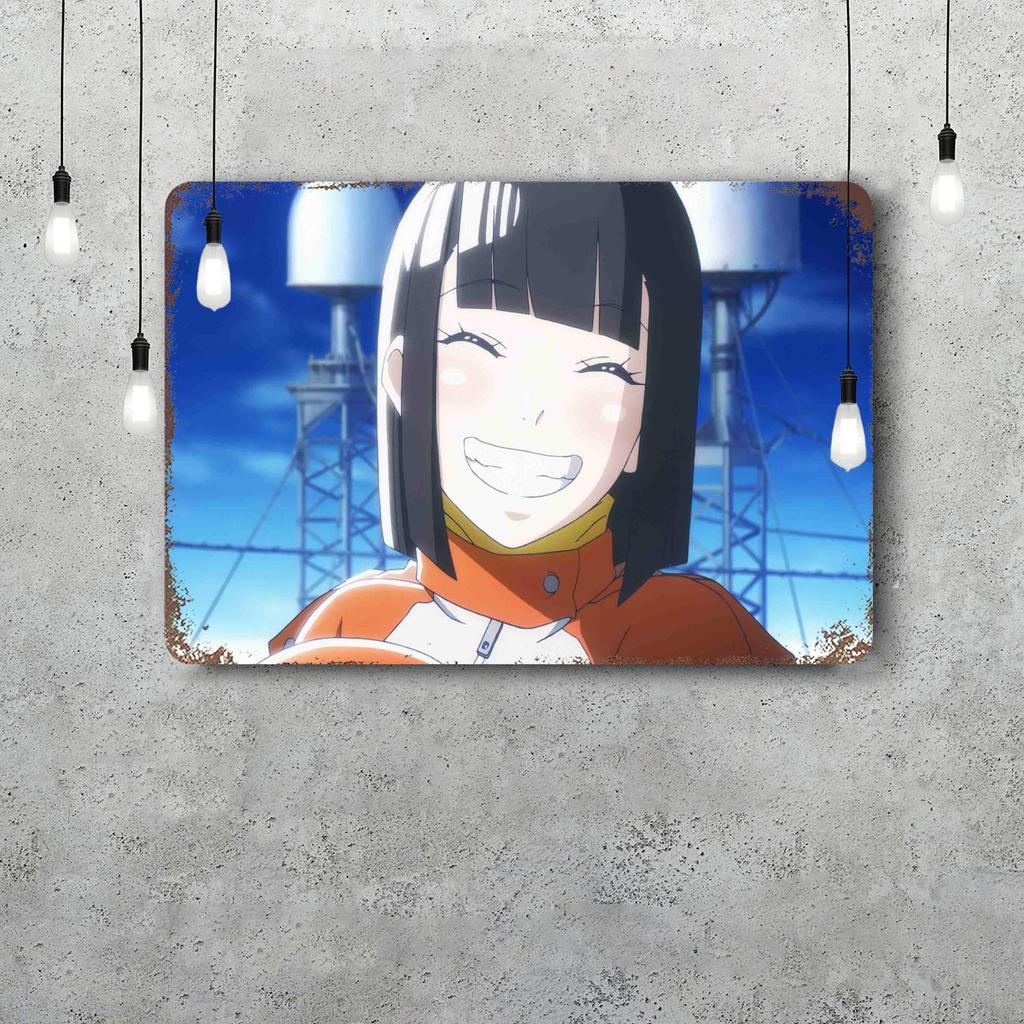 sora yori mo tooi anime Metal Signs wall decor Vintage Tin Signs Captain Metal Poster Decor for Bar Pub Club Wall Decoration