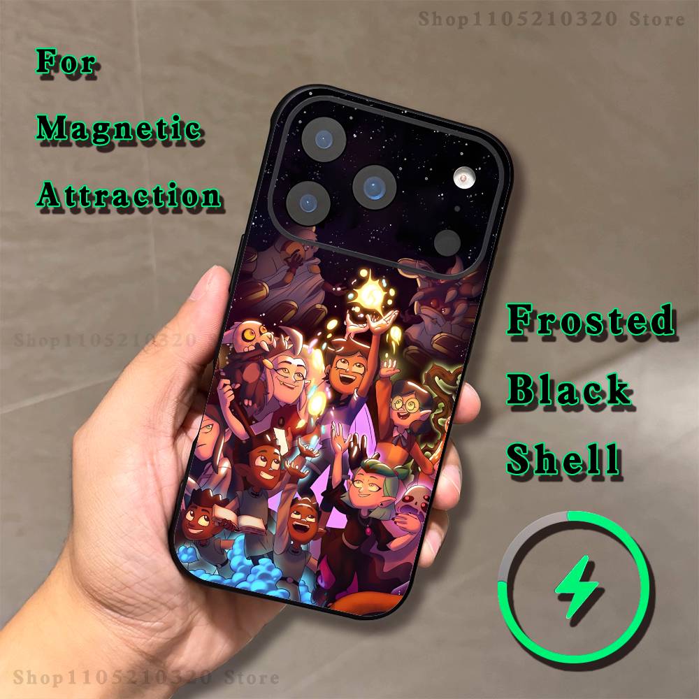 T-The O-Owl House Hunter Phone Case For iPhone 17,16,15,14,13,12,11,Pro,Max,Plus,Mini,SE4,E Magnetic Magsafe Wireless Charging