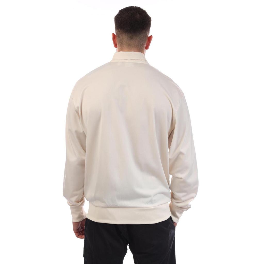 Adidas Mens Firebird 3 Stripes Polyester Full Zip Loose Fit Track Top