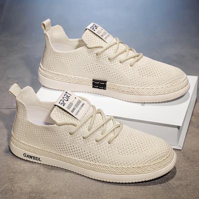 New Vulcanized Men’s Sneakers Summer Breathable Flat Canvas Shoes Men Comfortable Casual Sneakers For Men Fashion Walking Shoes