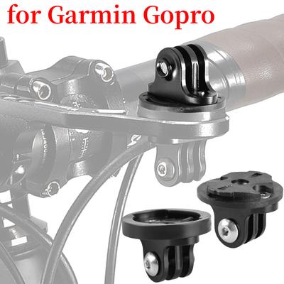 Bike Sport Camera Mount Aluminum Alloy Bike Camera Mount Holder Bracket Adapter Stable Camera Headlight Adapter for Garmin Gopro