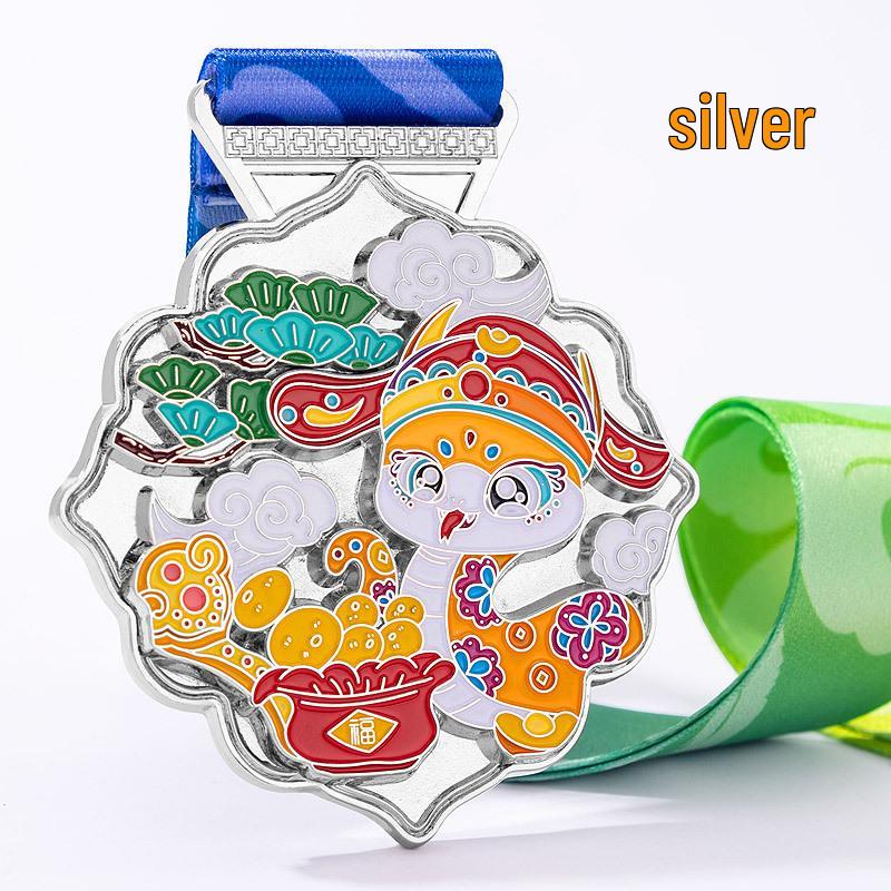 Chinese Style Honor Award Medals: Gold, Silver, Bronze Team Commemorative Plaque for Sports Events