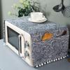 Table Cover Waterproof Dryer Covers for The Top Fridge Dust Cover Anti-slip Washer and Dryer Top Covers for Home and Kitchen dust-proof