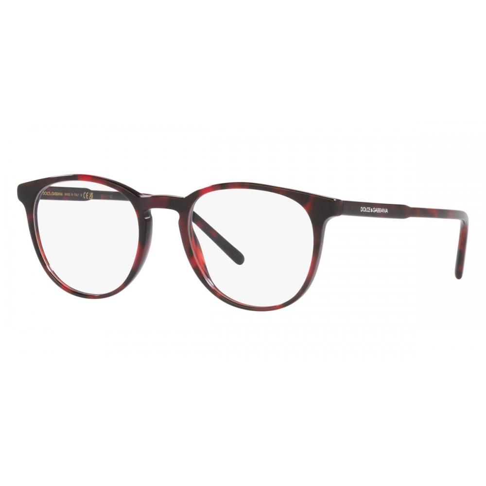 

Dolce Gabbana Мужские 54 мм Red Havana Opticals красная Гавана