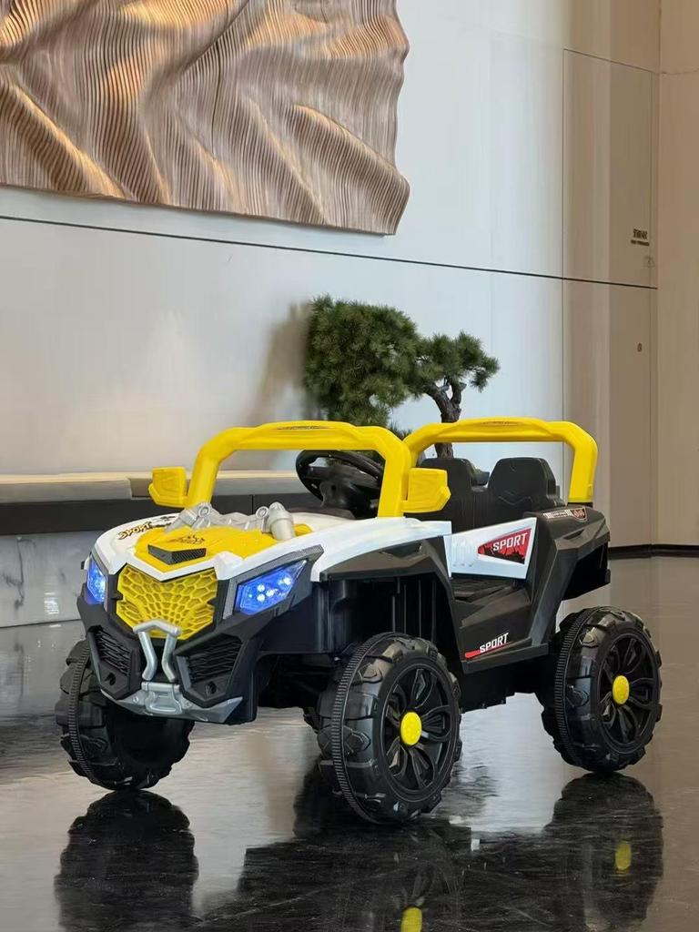 Dětské terénní elektrické auto na ježdění s dálkovým ovládáním