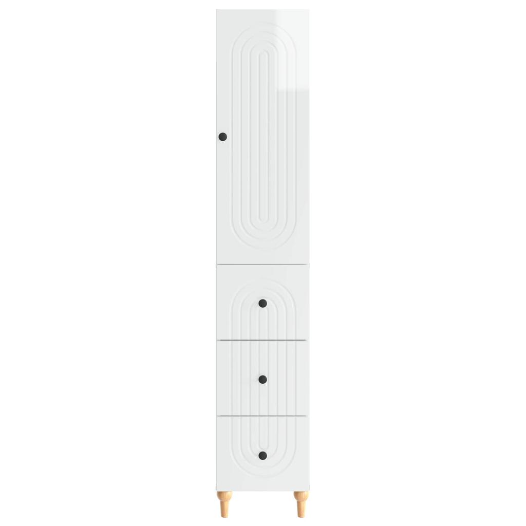 Cabinet Set 2 pcs 33 x 34.5 x 90 cm engineered wood