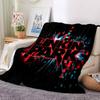 1pc Linkin Park Band Merchandise Blanket Lightweight Flannel Blanket Throw Blanket For Sofa, Bed, Travel, Camping, Livingroom, Office, Couch