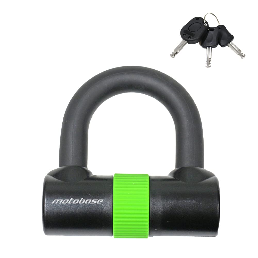 

MOTO BASE Anti-theft Supplies Motolock Series Compact Shackle Lock (U-Lock) зелёный