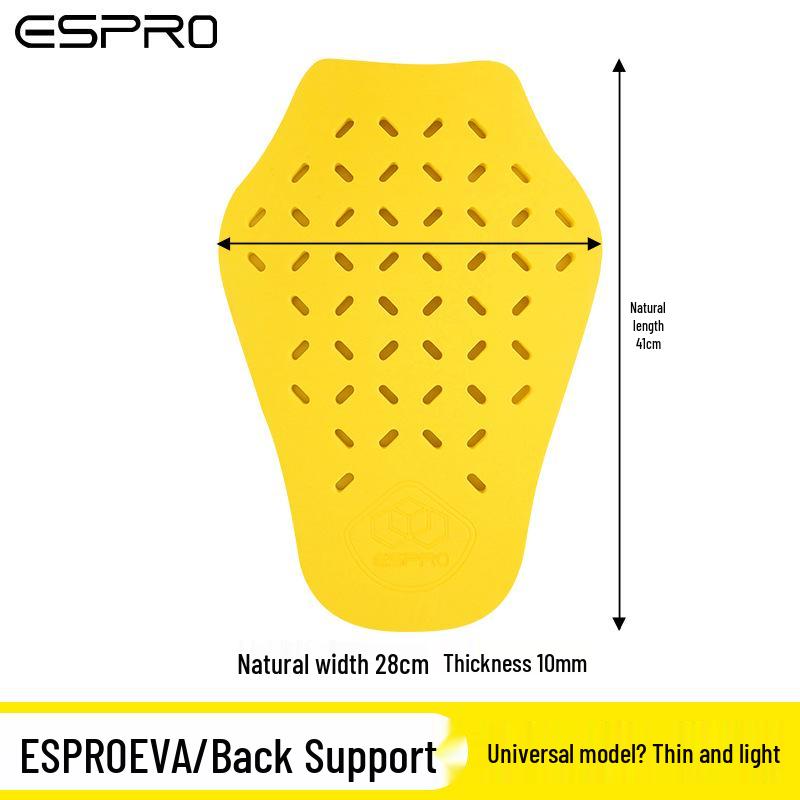 

ESPRO Motorcycle Protective Suit with EVA Foam Shock Absorption - Includes Back, Shoulder, Chest, and Elbow Protectors One Size