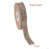 8 Yard Christmas Ribbon DIY Classic Width 1.5cm Portable Xmas Decor Gift Wrapping for