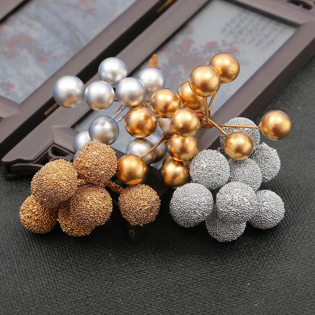 Chiffon Flower Stamens & Berry DIY Craft Accessories