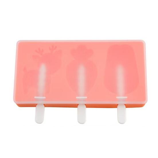 Ice Pop Maker, DIY Silicone Popsicle Mold with Lid, BPA-Free Easy Release Animal Shape Freezer Mold for Homemade Yogurt