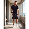 T-shirt Homme Style Mode Resort Manches Courtes Short Ensemble Deux Pièces Été Impression 3D