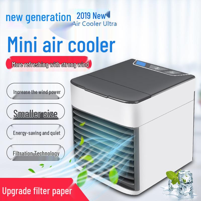 Portable Mini USB Air Cooler Fan - Multifunctional Desktop Cooling Unit