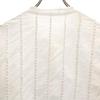HaaT ISSEY MIYAKE Long Sleeve Band Color Shirt 2 White System Women Used