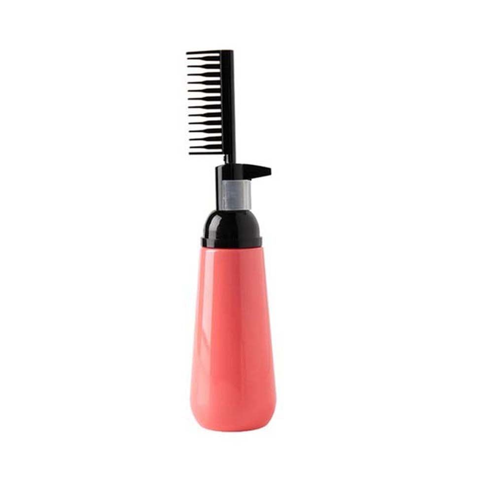 Salon Refillable Empty Bottle Hair Colouring Comb Bottle Hair Dye Bottle Applicator Hairs Brush