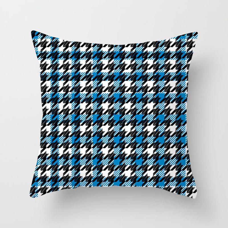 Car Cushion Cover Geometric Gold Print Sofa Square Pillow Cover Cushion Cover Home Furnishings