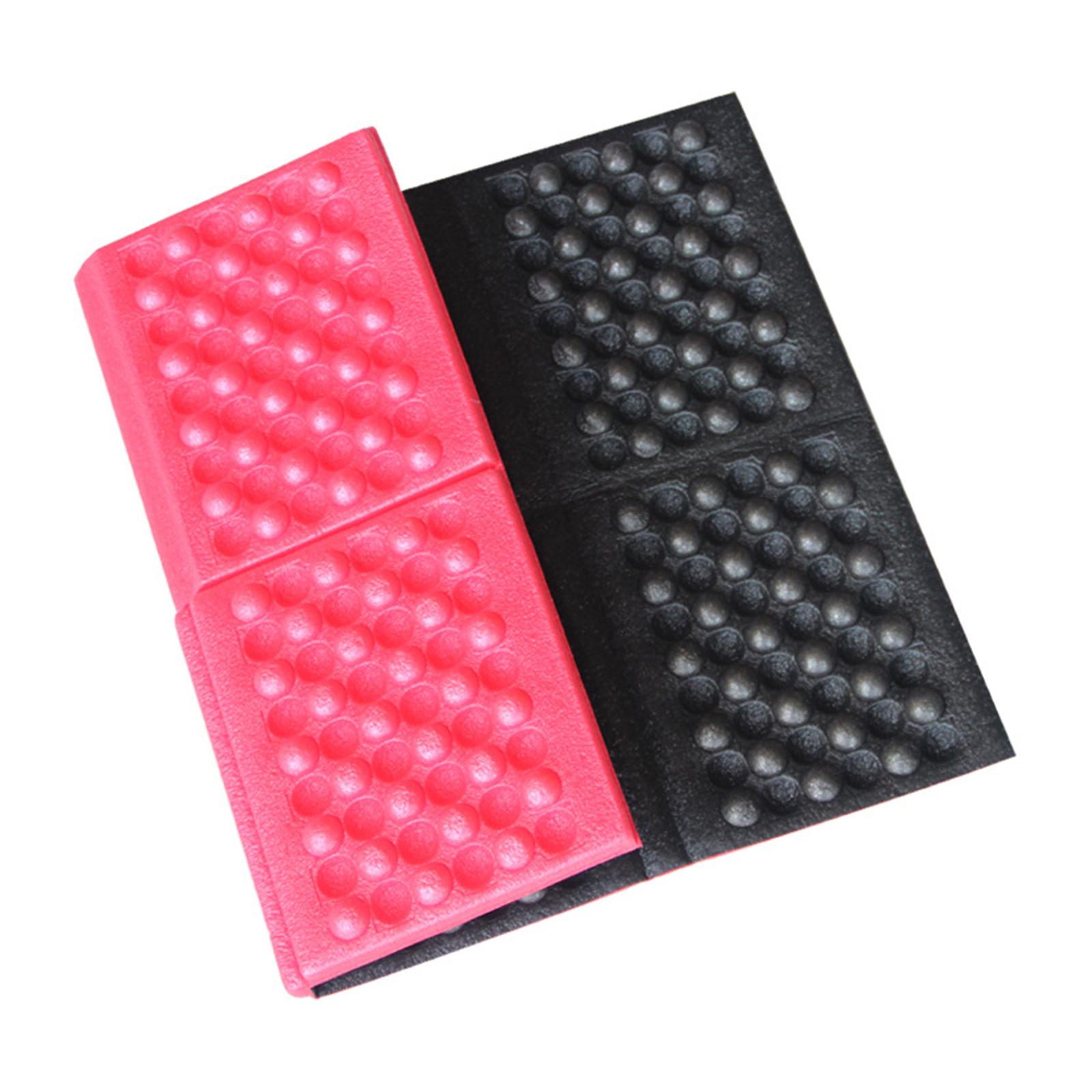 

Folding Padded Sit Mat Insulated Waterproof Hiking Seat Pad Outdoor Moisture-Proof Folding Mat Portable Seat Cushion красный
